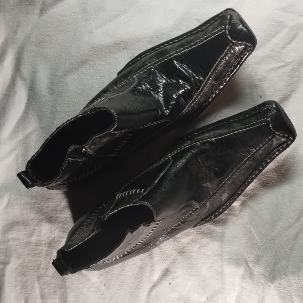 Men's Dress Shoes Color: black Manufacturer: Antonio Zengara Size 9M
